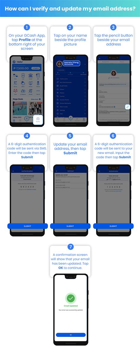 gcash login using email|Update your GCash registered email address.